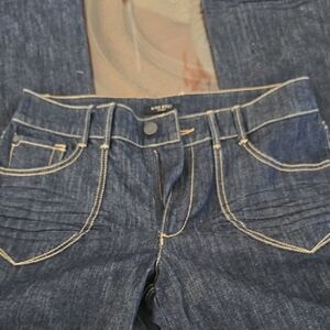 Nine West Dark Blue Boyfriend Jeans